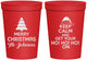 Personalized Christmas 16 oz Stadium Cups - Ho Ho Ho | 280076