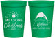 Personalized Christmas 16 oz Stadium Cups - Santa Claus | 280085
