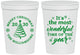 Personalized Christmas 16 oz Stadium Cups - Wonderful Time For A Beer | 280099