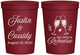 Personalized Rehearsal Dinner 16 oz Stadium Cups - Eat Drink Rehearse | 30001