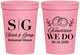 Personalized Rehearsal Dinner 16 oz Stadium Cups - Tomorrow We Do | 30003