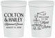 Personalized Rehearsal Dinner 16 oz Stadium Cups - The Night Before | 30007