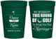 Personalized Wedding 16 oz Stadium Cups - We Interrupt Golf | 309