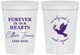 Personalized Memorial 16 oz Stadium Cups - Forever In Our Hearts | 310003
