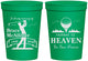 Personalized Memorial 16 oz Stadium Cups - Fairway To Heavens | 310008