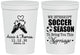 Personalized Wedding 16 oz Stadium Cups - We Interrupt Soccer | 311