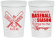 Personalized Wedding 16 oz Stadium Cups - We Interrupt Baseball | 313