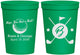 Personalized Wedding 16 oz Stadium Cups - Golf | 325