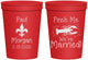 Personalized Wedding 16 oz Stadium Cups - Crawfish Boil | 330