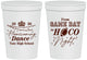 Personalized Homecoming 16 oz Stadium Cups - Gameday To Hoco Night | 330005