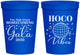 Personalized Homecoming 16 oz Stadium Cups - Hoco Vibes | 330006