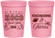 Personalized Homecoming 16 oz Stadium Cups - Touchdowns And Tiaras | 330010