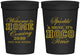 Personalized Homecoming 16 oz Stadium Cups - Sparkle Shine Hoco Time | 330017