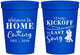 Personalized Homecoming 16 oz Stadium Cups - From Kickoff To Last Song | 330018