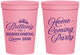 Personalized Homecoming 16 oz Stadium Cups - Hoco Queen Vote | 330022