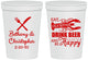 Personalized Wedding 16 oz Stadium Cups - Crawfish Boil | 332