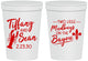 Personalized Wedding 16 oz Stadium Cups - Crawfish Boil Mudbugs | 336
