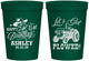Personalized 21st Birthday 16 oz Stadium Cups - Lets Get Plowed | 340012