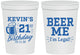 Personalized 21st Birthday 16 oz Stadium Cups - Beer Me I Am Legal | 340014