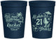 Personalized 21st Birthday 16 oz Stadium Cups - Aloha Hawaii | 340016