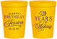 Personalized 21st Birthday 16 oz Stadium Cups - Twenty One Years In The Making | 340023