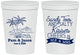 Personalized Wedding 16 oz Stadium Cups - Beach | 358