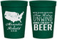 Personalized Wedding 16 oz Stadium Cups - Relax Unwind Enjoy Beer | 360