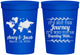 Personalized Wedding 16 oz Stadium Cups - Journey Traveling With | 374