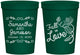 Personalized Wedding 16 oz Stadium Cups - Fall In Love | 377