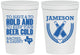 Personalized Wedding 16 oz Stadium Cups - To Have And To Hold | 379