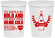 Personalized Wedding 16 oz Stadium Cups - To Have And To Hold | 383