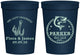 Personalized Wedding 16 oz Stadium Cups - We Got Hooked Fish | 392