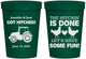 Personalized Wedding 16 oz Stadium Cups - Got Hitched Tractor | 397