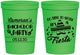 Personalized Bachelor Party 16 oz Stadium Cups - Siesta Fiesta Mexican | 40000