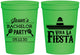 Personalized Bachelor Party 16 oz Stadium Cups - Viva La Fiesta Mexican | 40001