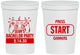 Personalized Bachelor Party 16 oz Stadium Cups - Video Games | 40018