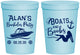 Personalized Bachelor Party 16 oz Stadium Cups - Nautical Boats | 40021