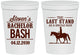 Personalized Bachelor Party 16 oz Stadium Cups - The Last Stand | 40050