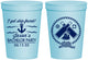 Personalized Bachelor Party 16 oz Stadium Cups - Anchor | 40054