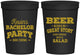 Personalized Bachelor Party 16 oz Stadium Cups - Great Story | 40057