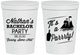 Personalized Bachelor Party 16 oz Stadium Cups - Boat | 40076