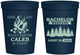 Personalized Bachelor Party 16 oz Stadium Cups - Camping | 40079