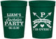 Personalized Bachelor Party 16 oz Stadium Cups - Hunt Is Over | 40082