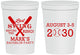 Personalized Bachelor Party 16 oz Stadium Cups - Baseball | 40086