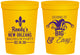 Personalized Bachelor Party 16 oz Stadium Cups - Mardi Gras | 40089