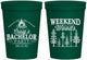 Personalized Bachelor Party 16 oz Stadium Cups - Camping | 40093