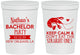 Personalized Bachelor Party 16 oz Stadium Cups - Crawfish Boil | 40094