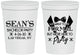 Personalized Bachelor Party 16 oz Stadium Cups - Forma | 40098
