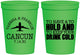 Personalized Wedding 16 oz Stadium Cups - To Have And To Hold | 408