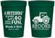 Personalized Wedding 16 oz Stadium Cups - Tractor Hitchin | 448